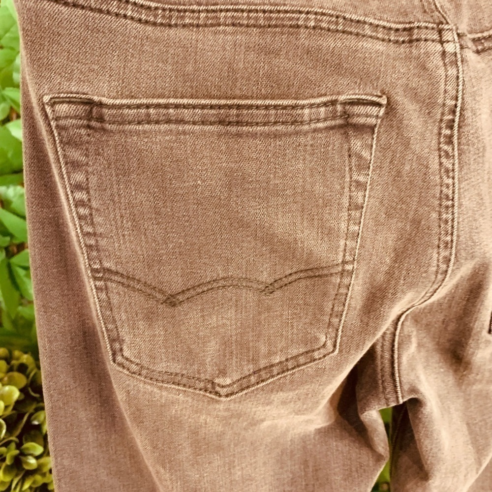 American Eagle Outfitters 360 Extreme Flex Slim Straight Denim Black Jeans 28x30 - Picture 11 of 16